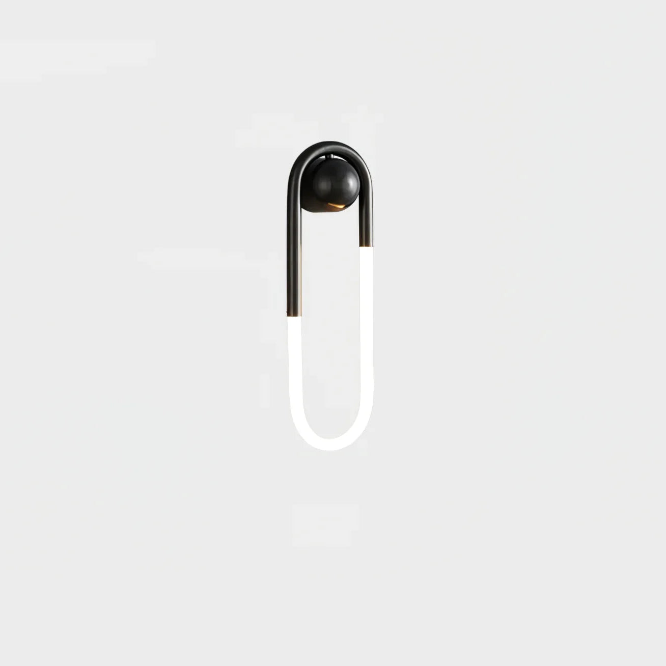 Contemporary Brass Loop LED Wall Light for Interiors | Loopra