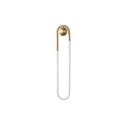 Contemporary Brass Loop LED Wall Light for Interiors | Loopra