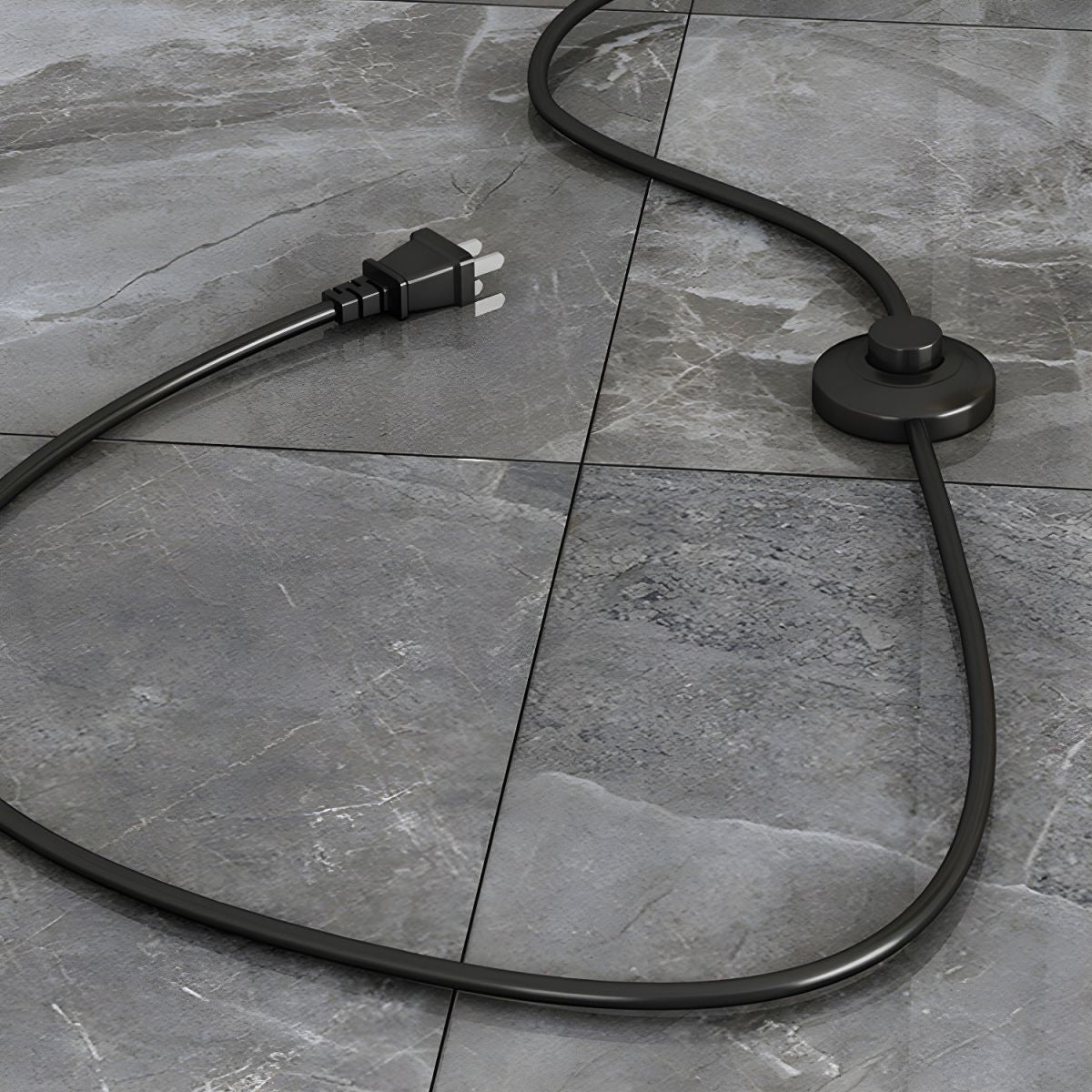Contemporary Floor Lamp With Tapered Shade Metal Lighting | Wardilo