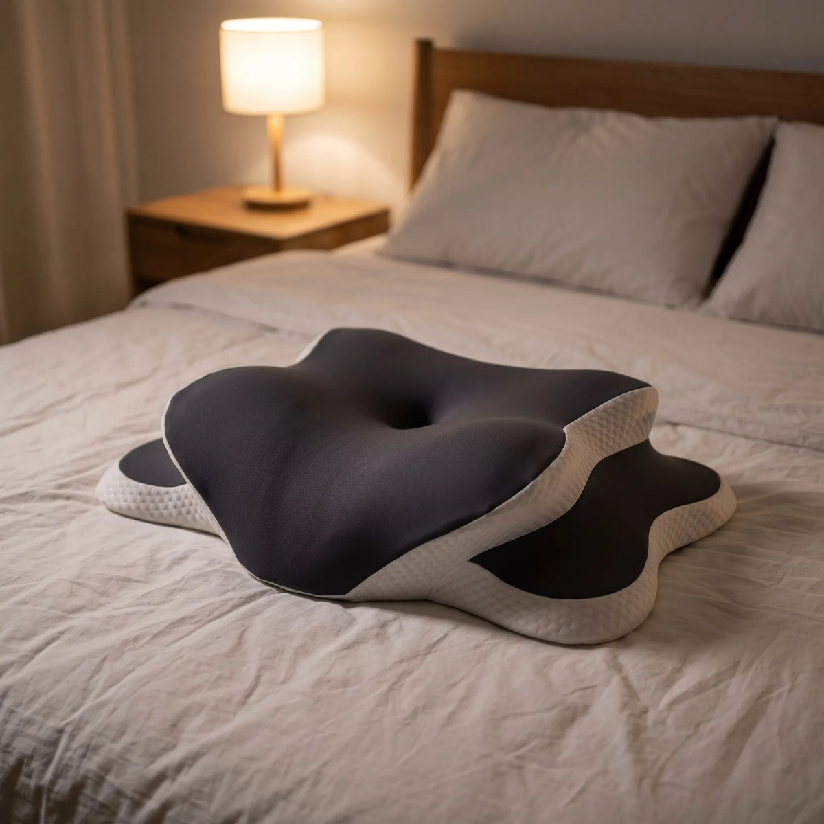 Contoured Cervical Head Rest Pillow