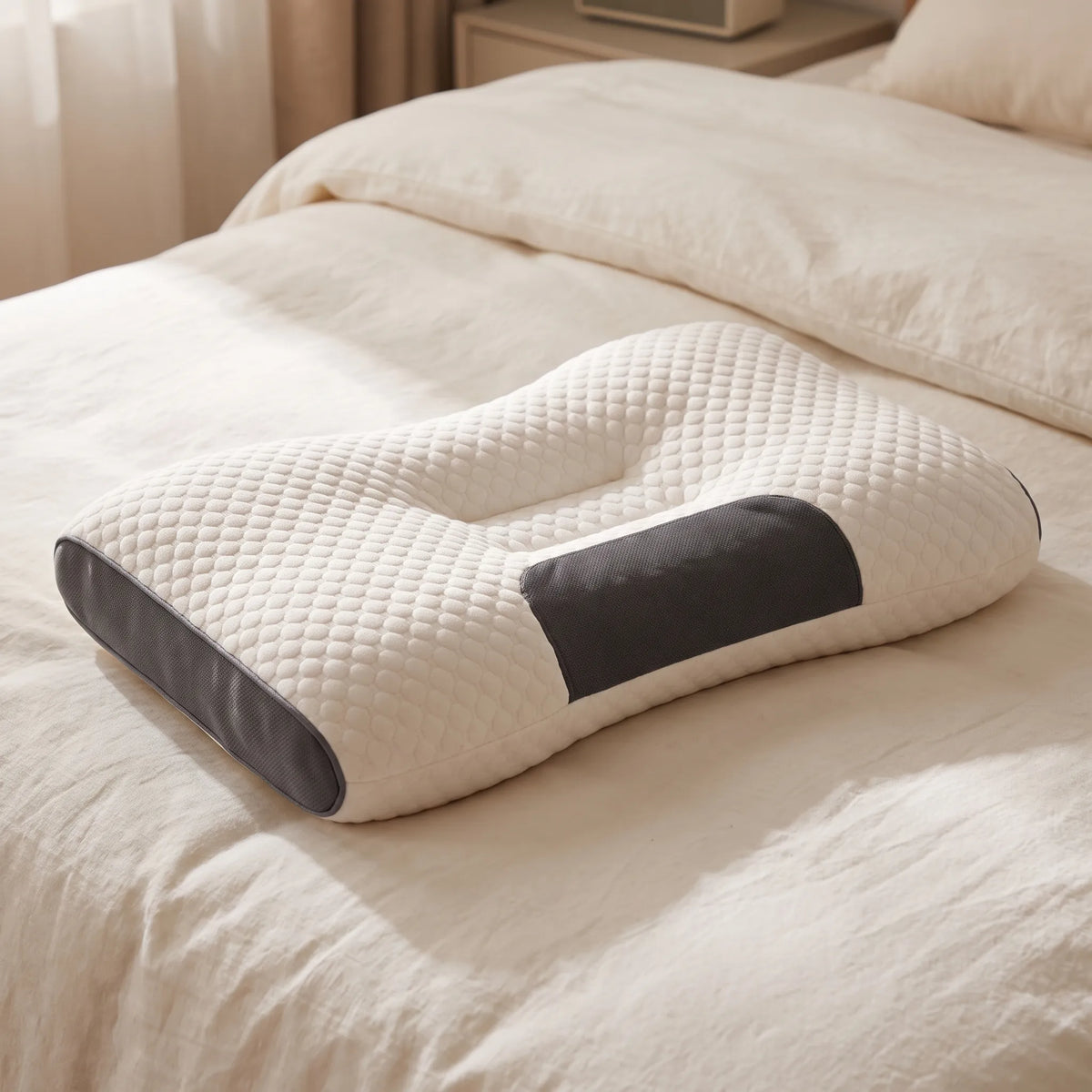 Contoured Cervical Support Sleeping Pillow