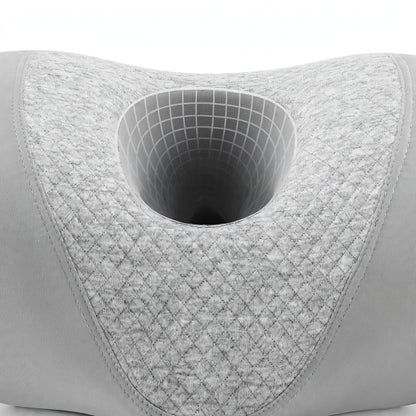 Contoured Side Sleeper Pillow With Ear Hole