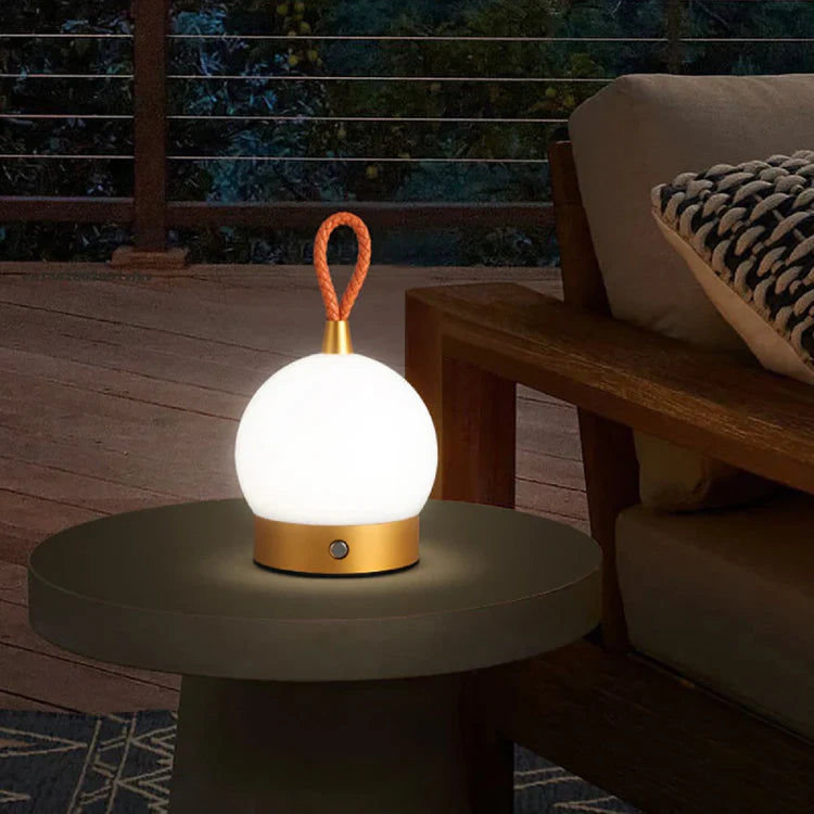 Cordless LED Table Lamp Waterproof Outdoor Use | Aurex