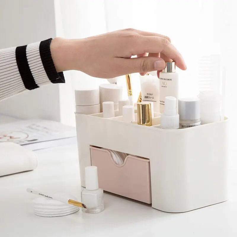 Countertop Makeup Organizer With Drawer