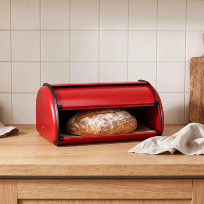 Countertop Roll Top Bread Box