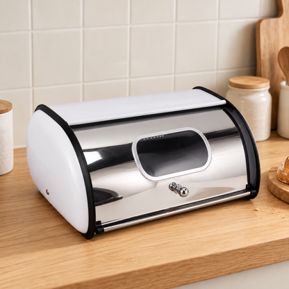 Countertop Roll Top Bread Box
