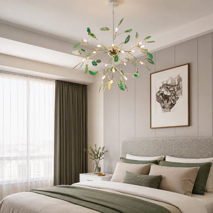 Creative Agate Bedroom Chandelier Aria Light | Nexoris