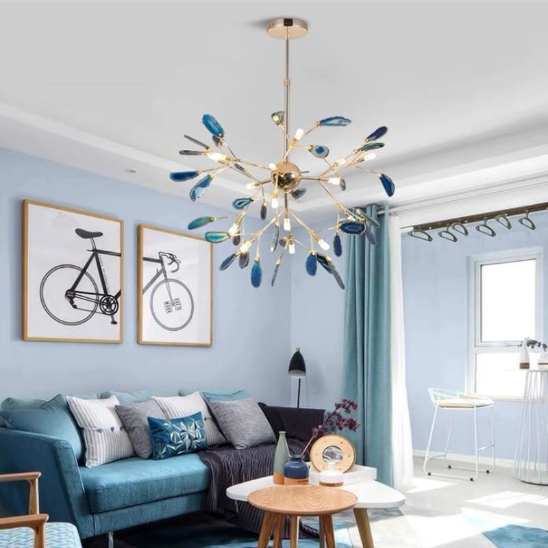 Creative Agate Bedroom Chandelier Aria Light | Nexoris