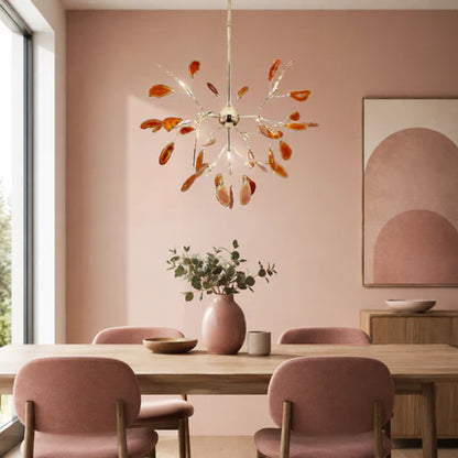 Creative Agate Bedroom Chandelier Aria Light | Nexoris