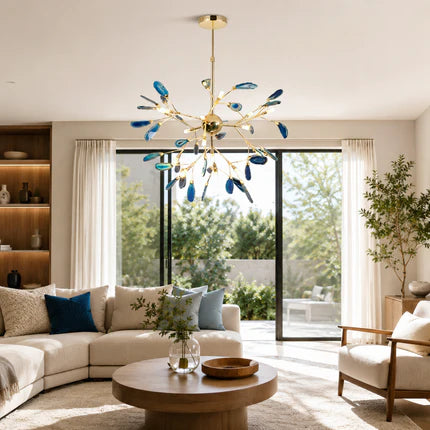 Creative Agate Bedroom Chandelier Aria Light | Nexoris