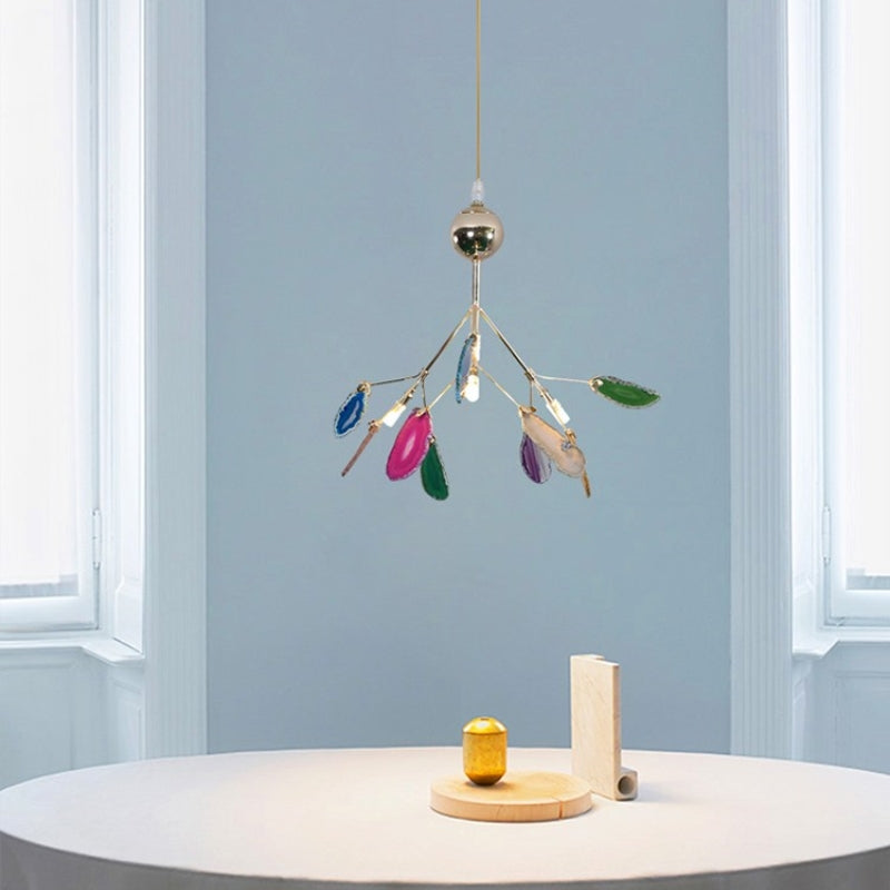 Creative Agate Bedroom Chandelier Aria Light | Nexoris