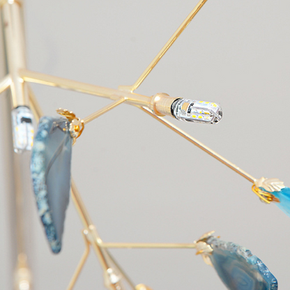Creative Agate Bedroom Chandelier Aria Light | Nexoris