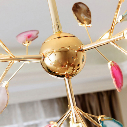 Creative Agate Bedroom Chandelier Aria Light | Nexoris
