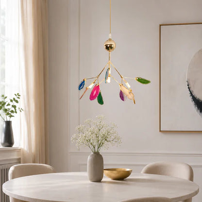 Creative Agate Bedroom Chandelier Aria Light | Nexoris