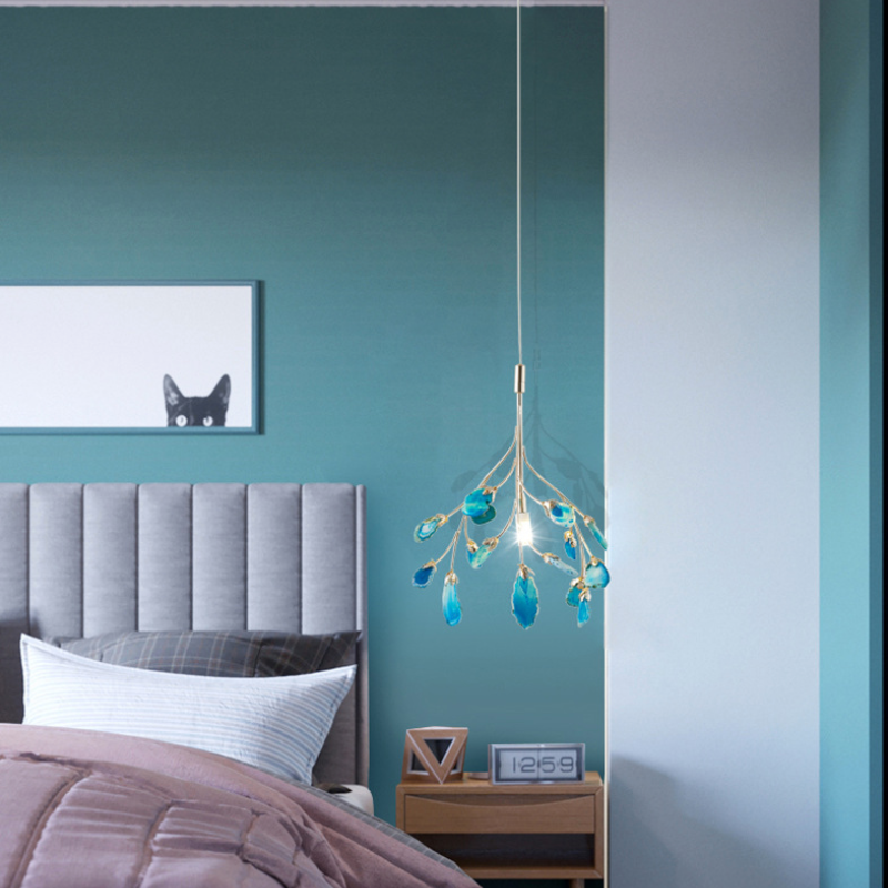 Creative Agate Bedroom Chandelier Aria Light | Nexoris