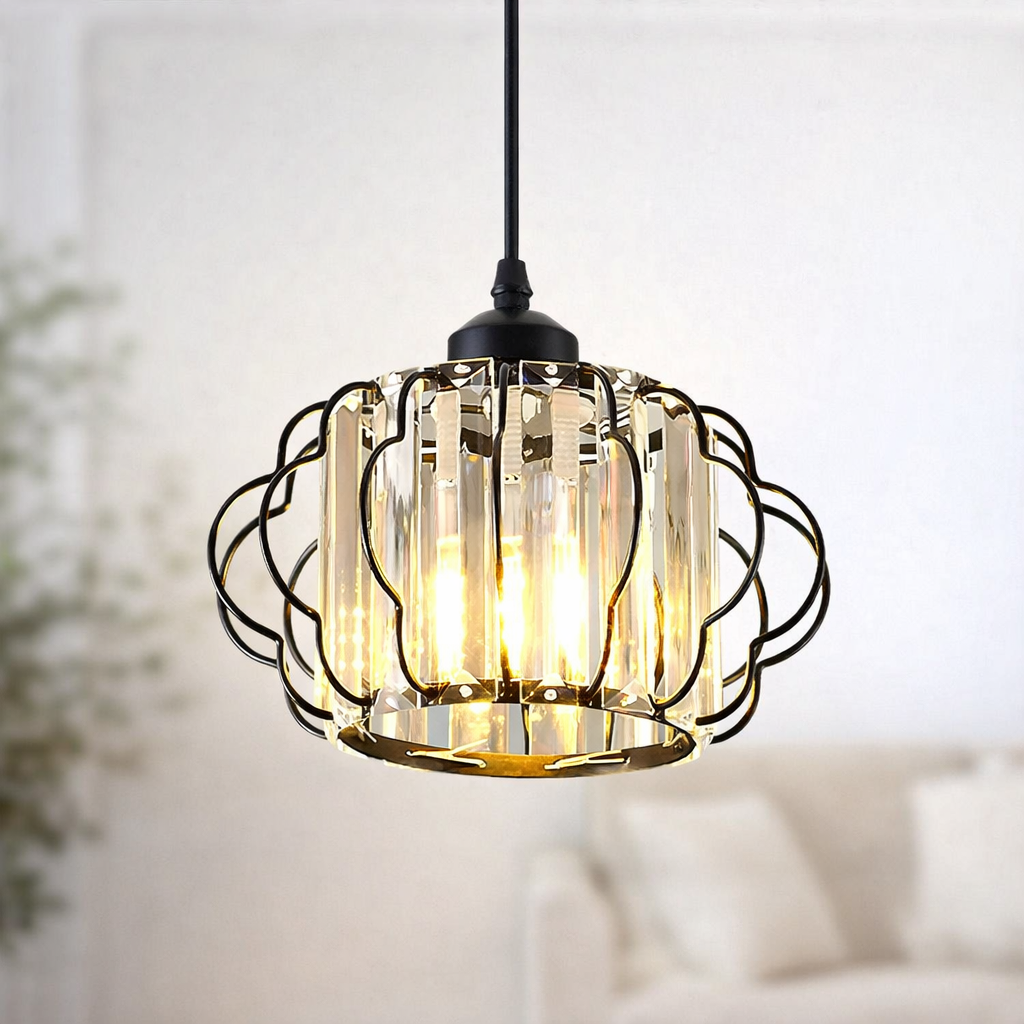 Crystal Ceiling Light Fixture for Modern Interiors | Virea