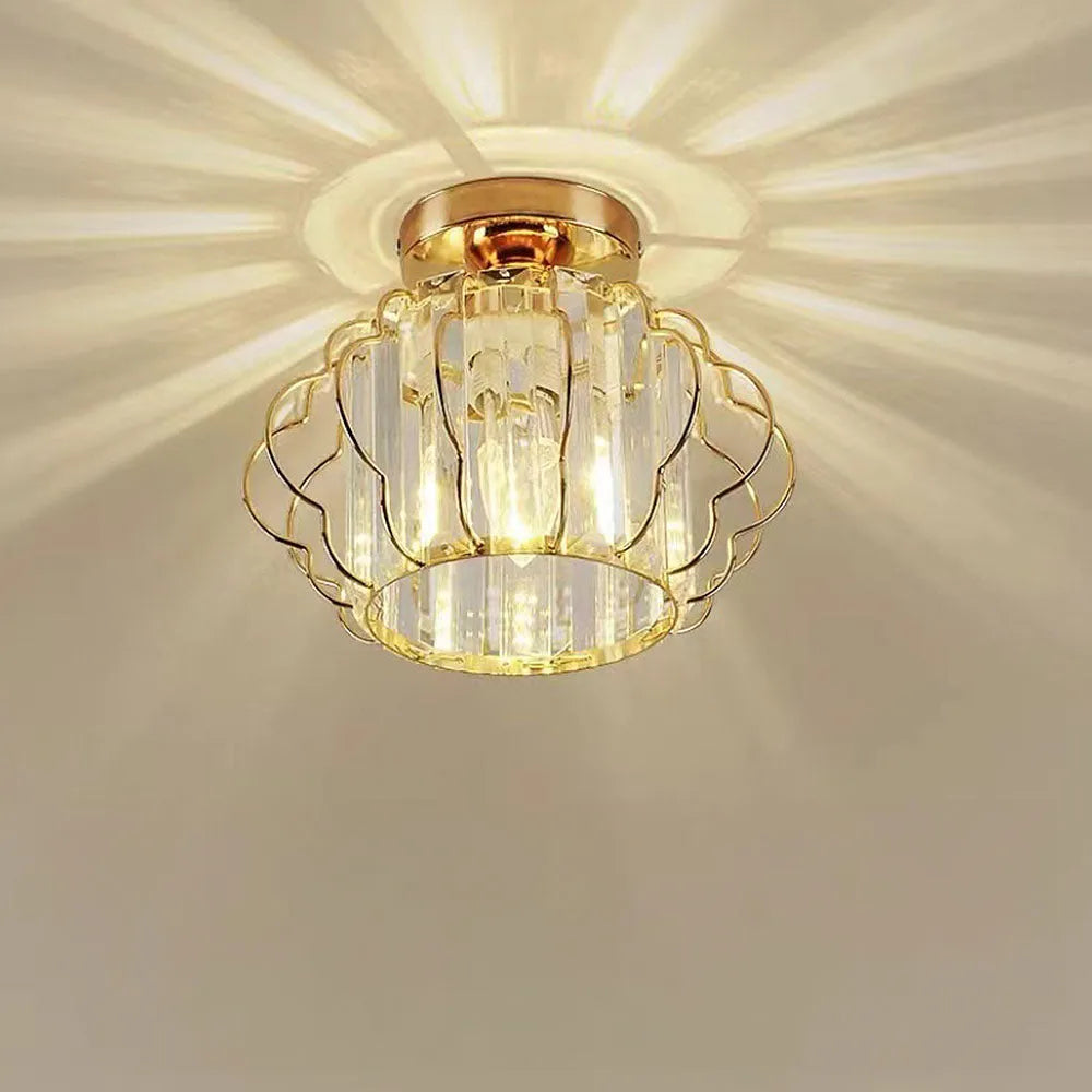 Crystal Ceiling Light Fixture for Modern Interiors | Virea