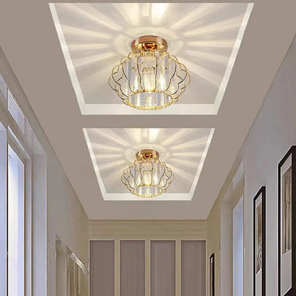 Crystal Ceiling Light Fixture for Modern Interiors | Virea