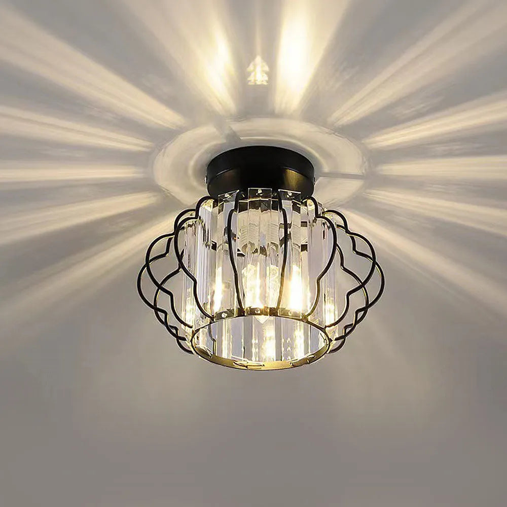 Crystal Ceiling Light Fixture for Modern Interiors | Virea