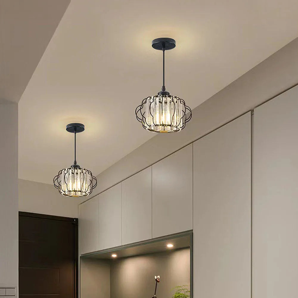 Crystal Ceiling Light Fixture for Modern Interiors | Virea