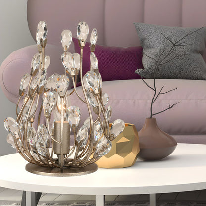 Crystal Retro Accent Table Lamp Modern Style | Voliran