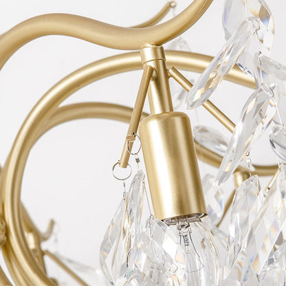 Crystal Wisteria LED Ceiling Chandelier | Zephora