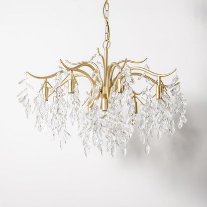 Crystal Wisteria LED Ceiling Chandelier | Zephora
