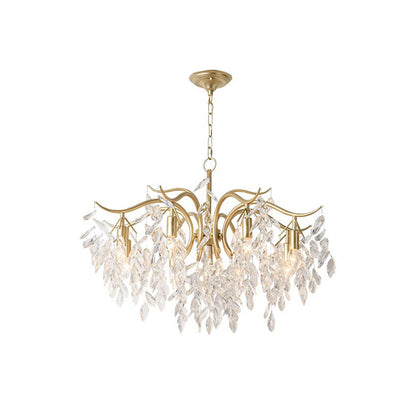 Crystal Wisteria LED Ceiling Chandelier | Zephora