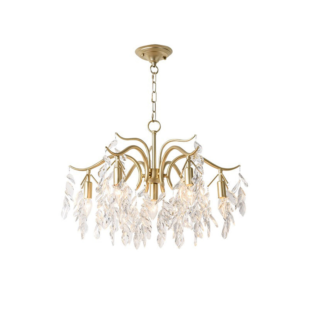 Crystal Wisteria LED Ceiling Chandelier | Zephora