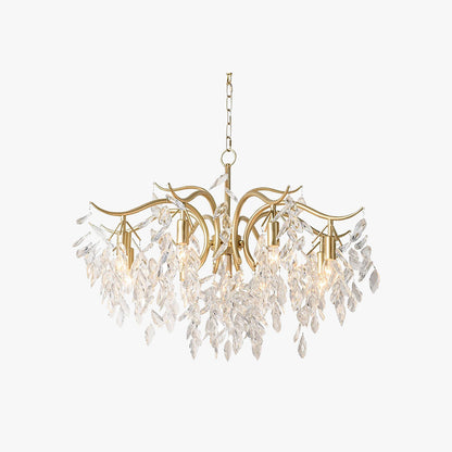 Crystal Wisteria LED Ceiling Chandelier | Zephora