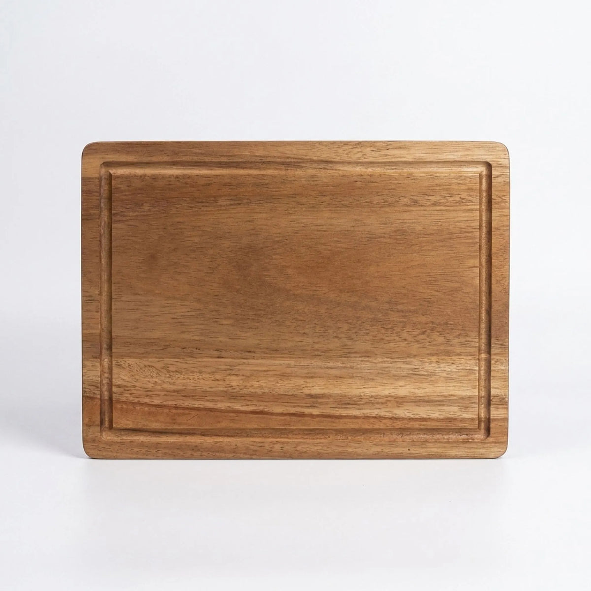 Cutting Board Wooden with Deep Juice Groove