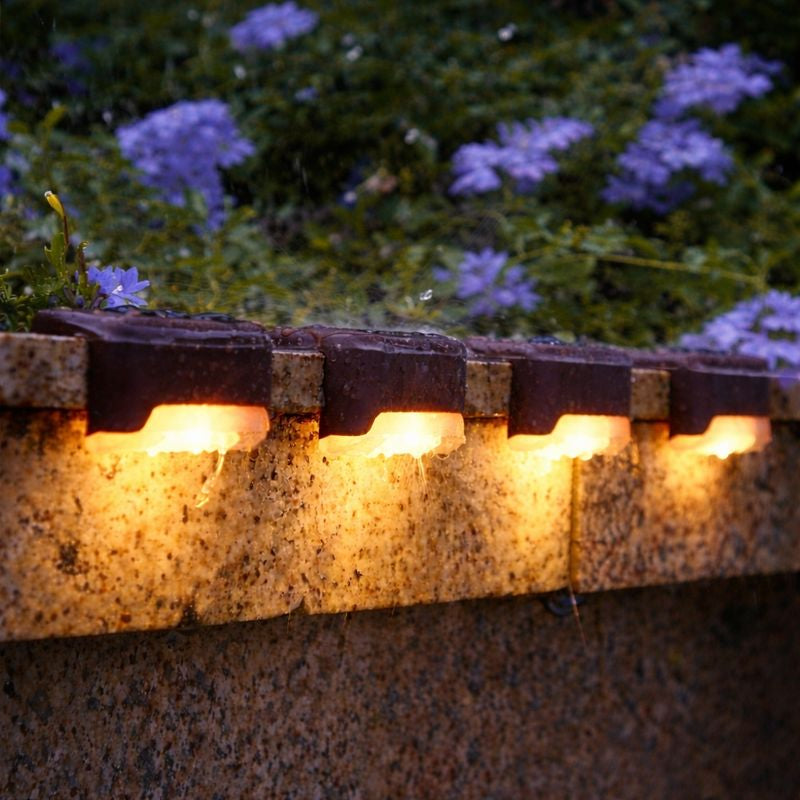 Deck Stair Solar LED Outdoor Light for Patios | Bravonix