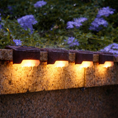 Deck Stair Solar LED Outdoor Light for Patios | Bravonix