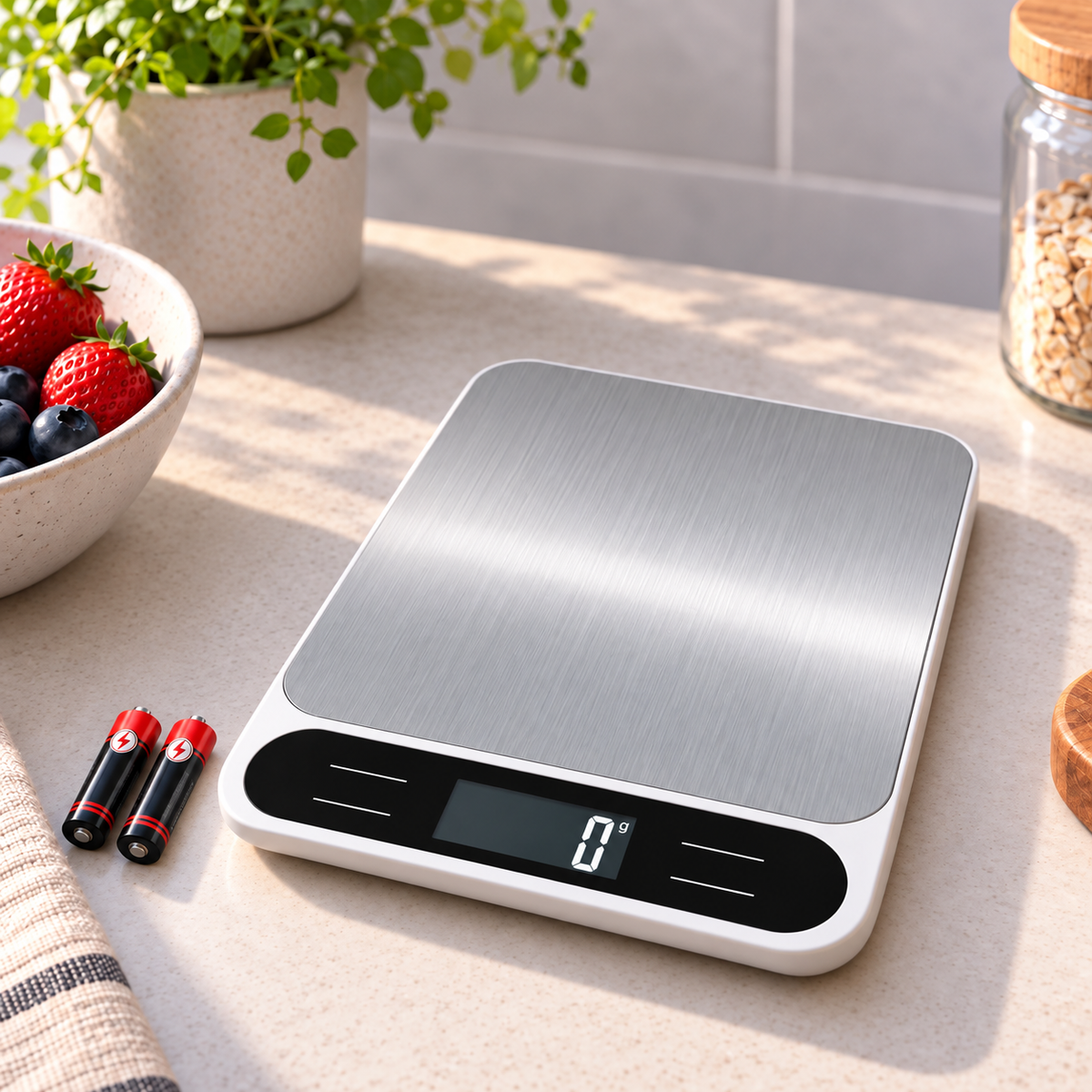 Digital Kitchen Scale with 10 kg Capacity LCD Display and Tare 
