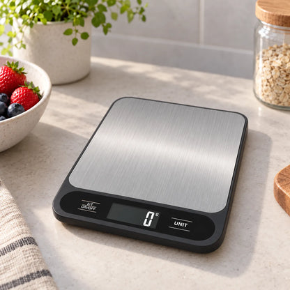 Digital Kitchen Scale with 10 kg Capacity LCD Display and Tare Function
