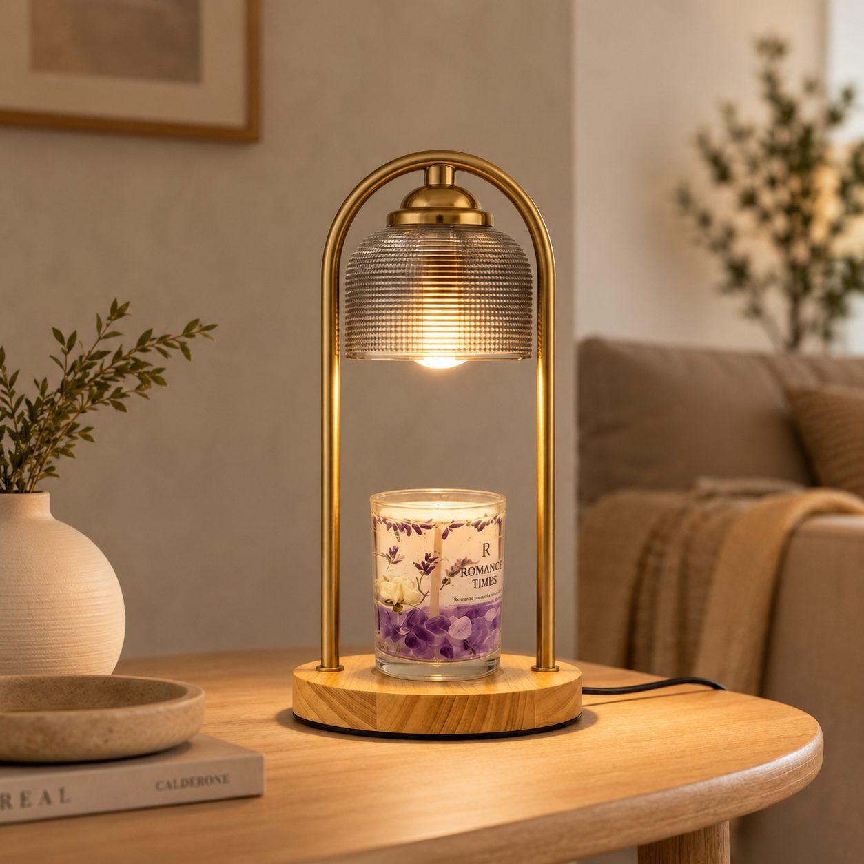 Dimmable Candle Warmer Lamp for Scented Candles