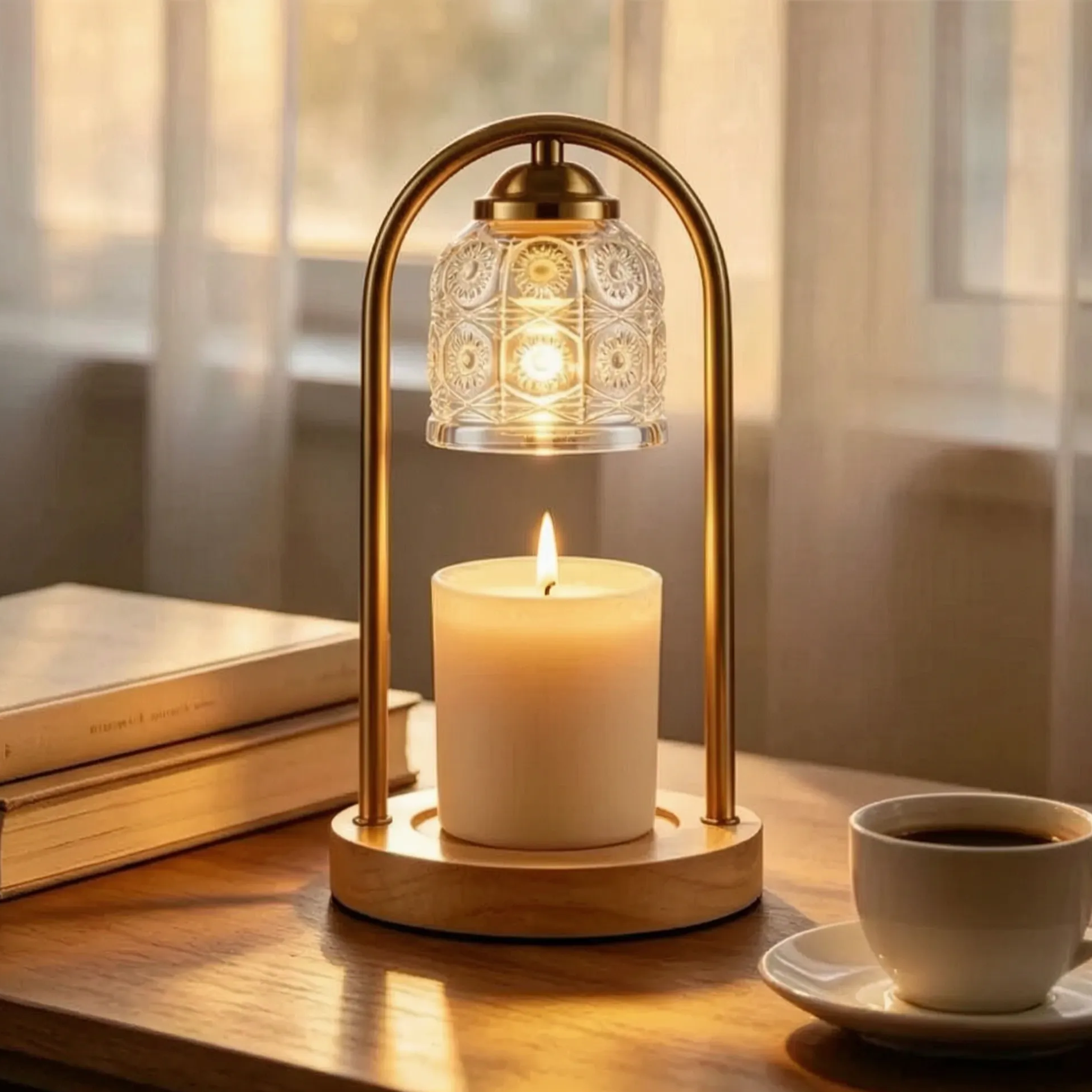 Dimmable Candle Warmer Lamp for Scented Candles