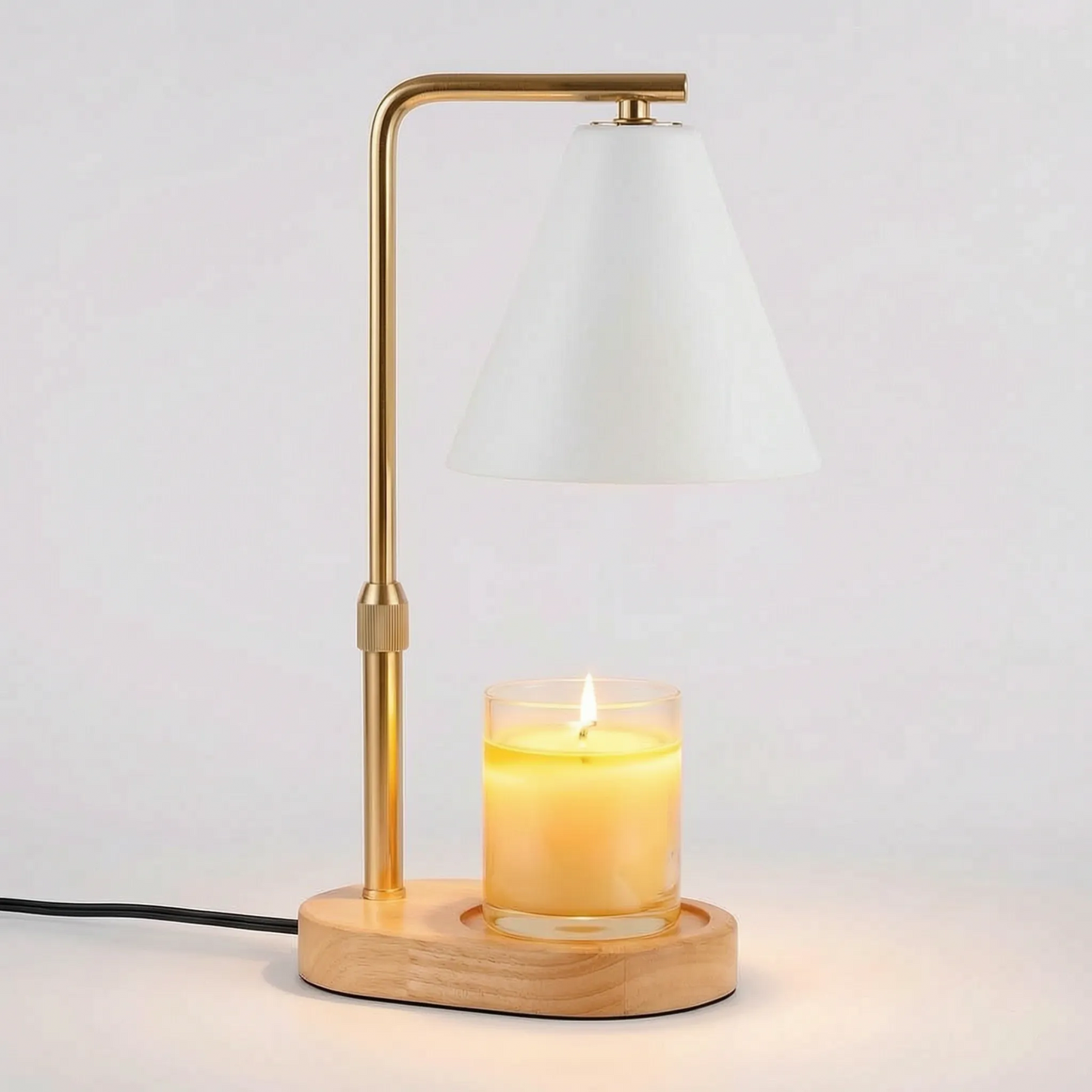 Dimmable Candle Warmer Lamp with Adjustable Height