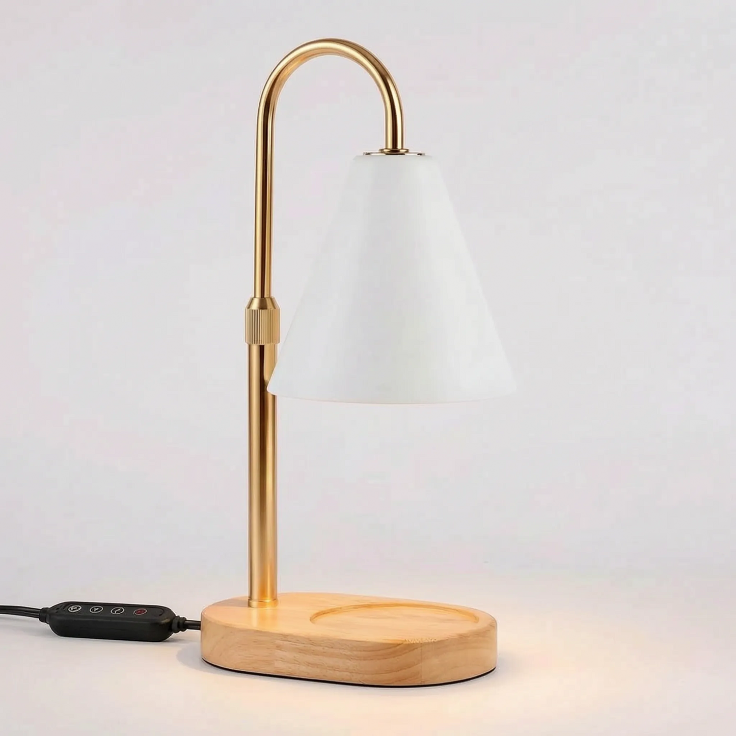 Dimmable Candle Warmer Lamp with Adjustable Height