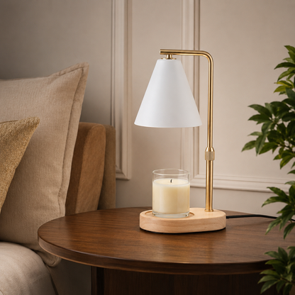 Dimmable Candle Warmer Lamp with Adjustable Height