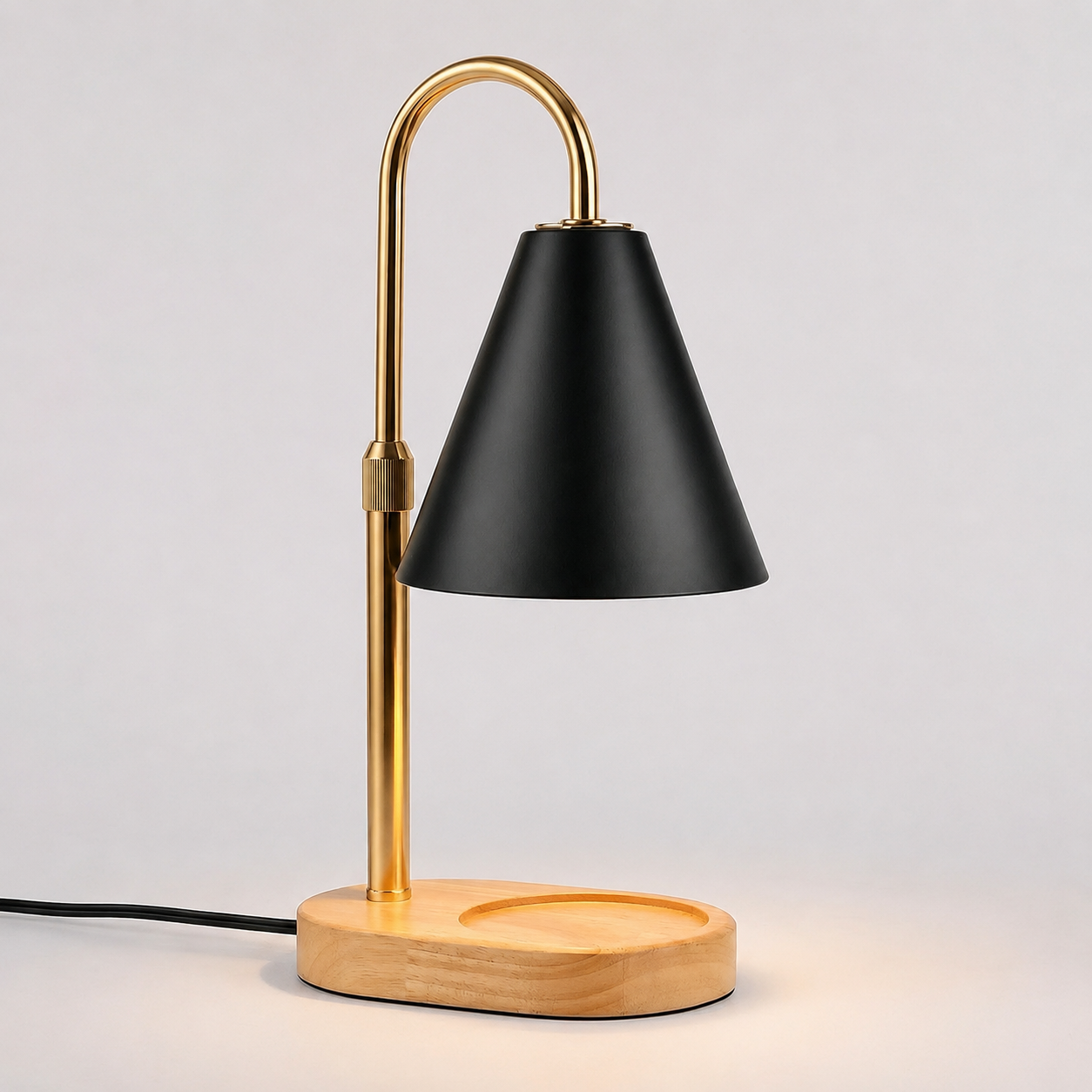 Dimmable Candle Warmer Lamp with Adjustable Height