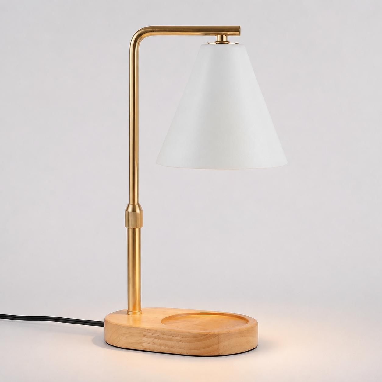 Dimmable Candle Warmer Lamp with Adjustable Height