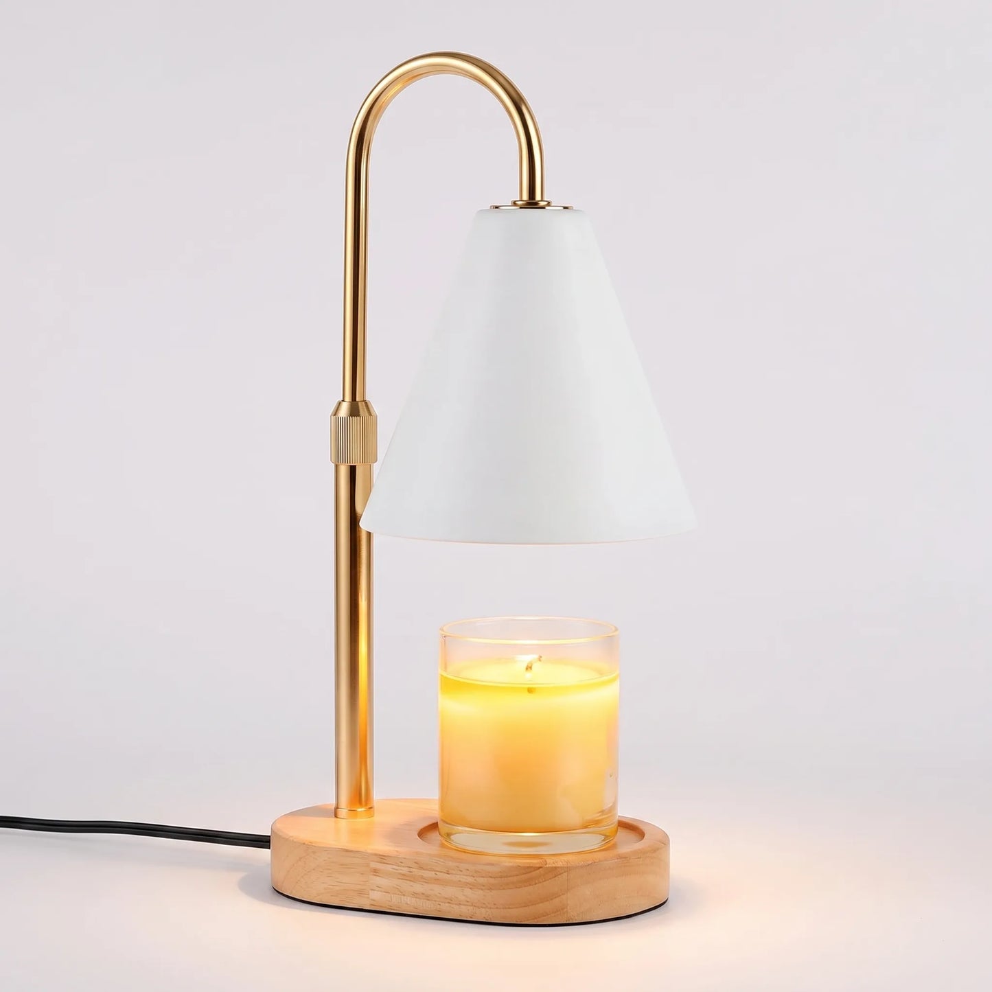 Dimmable Candle Warmer Lamp with Adjustable Height