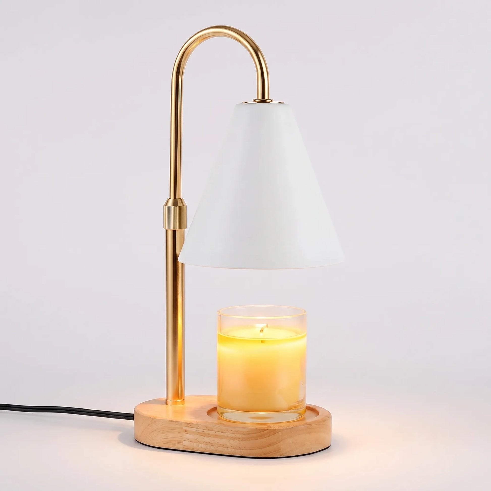 Dimmable Candle Warmer Lamp with Adjustable Height