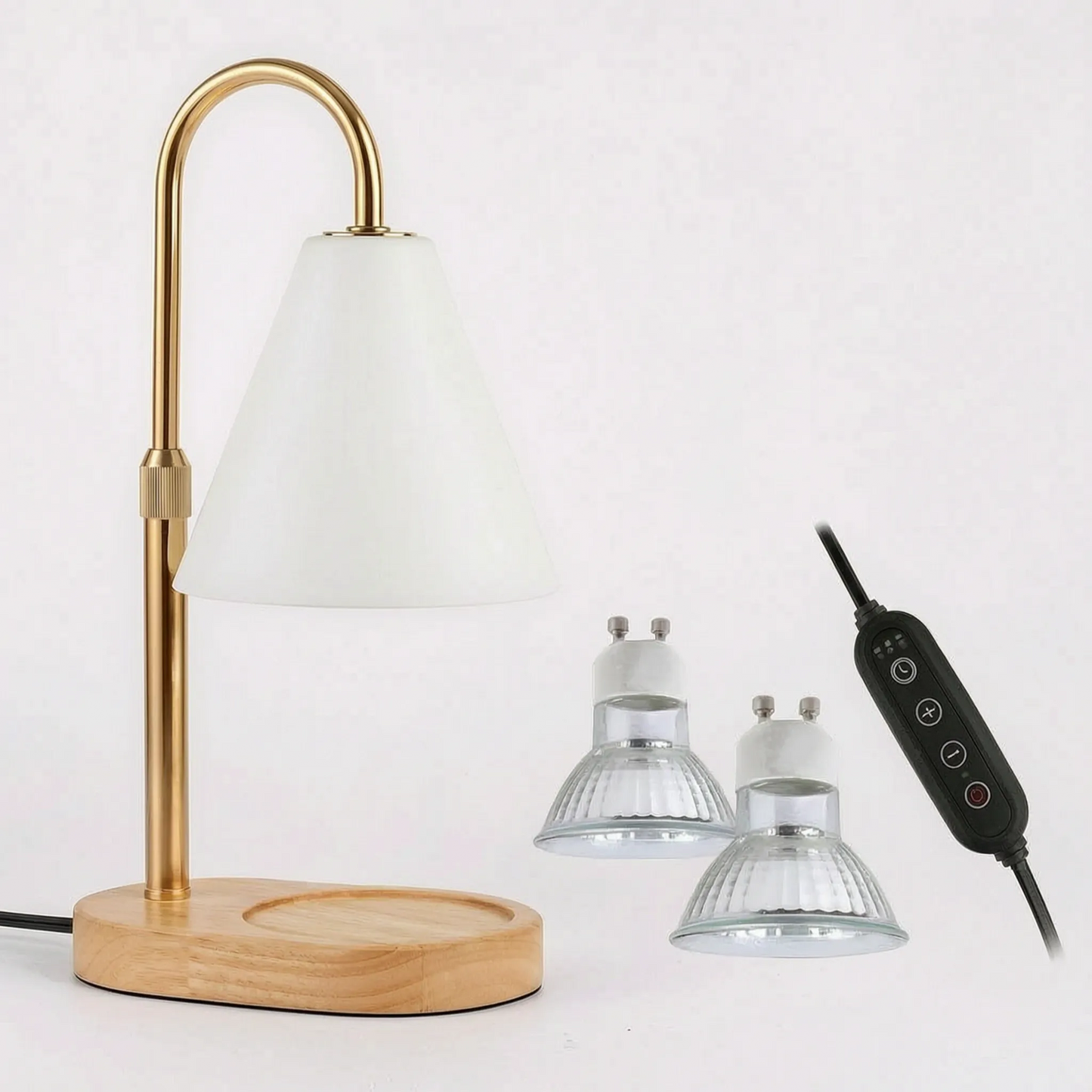 Dimmable Candle Warmer Lamp with Adjustable Height