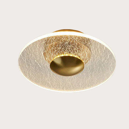 Dimmable LED Ceiling Light with Geometric Style | Luravix