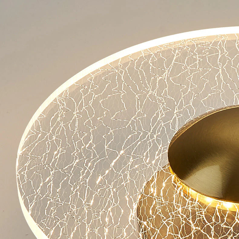 Dimmable LED Ceiling Light with Geometric Style | Luravix