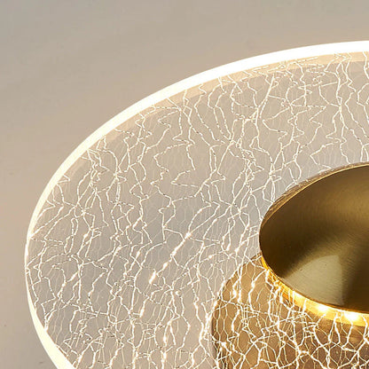Dimmable LED Ceiling Light with Geometric Style | Luravix