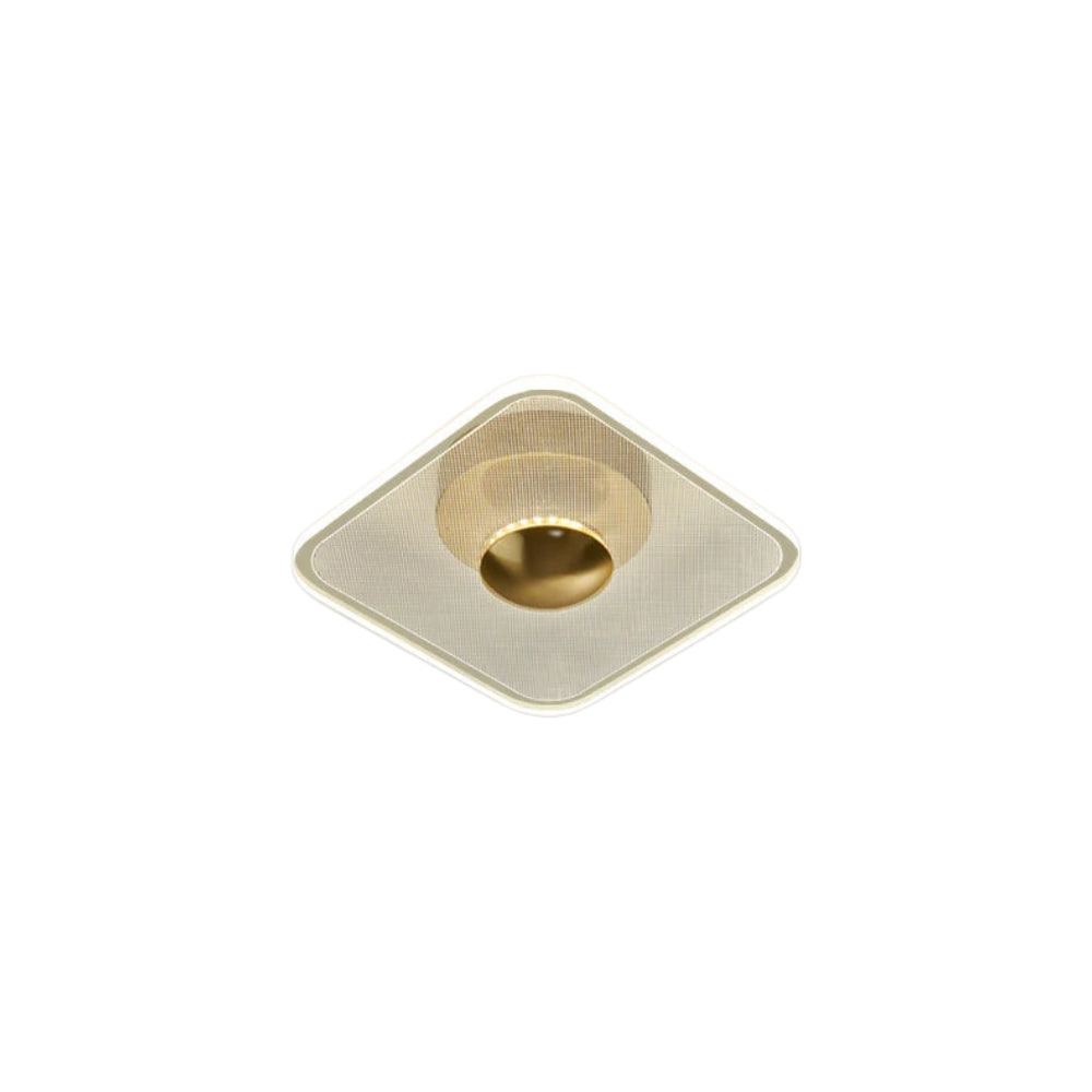 Dimmable LED Ceiling Light with Geometric Style | Luravix