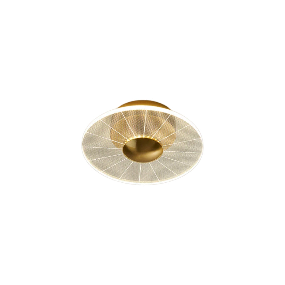 Dimmable LED Ceiling Light with Geometric Style | Luravix